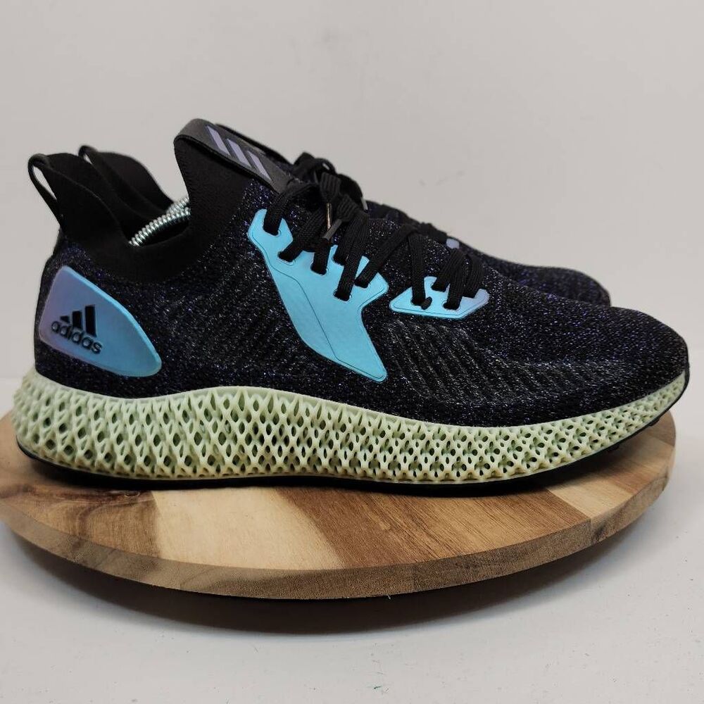 Adidas Alphaedge 4D 'Goodbye Gravity' (FV6106) Mens Size 11Black iridescent